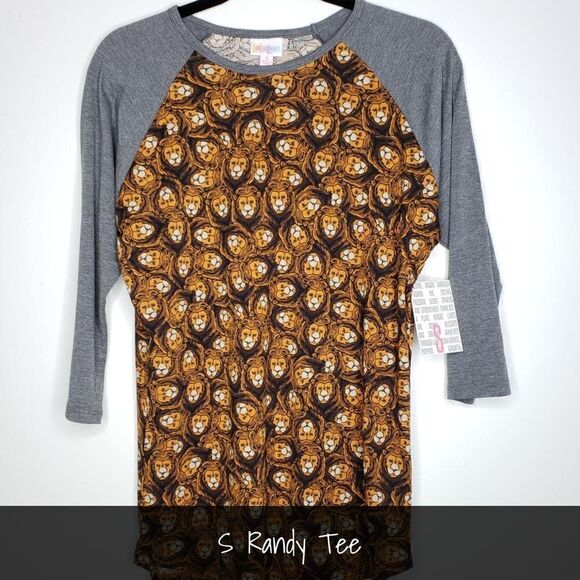 LuLaRoe Randy Small Lions NEW - Picture 1 of 1